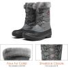 DREAM PAIRS Women’s Snow Boots(Grey)