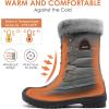 DREAM PAIRS Women’s Snow Boots(Grey)