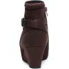 DREAM PAIRS Women’s Wedge Ankle Boots Fall Low Heel Short Booties Shoes(Brown)