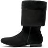 DREAM PAIRS Women’s Wide Calf Knee High Pull On Fall Weather Winter Boots(Wide/Calf/Black)