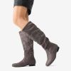 DREAM PAIRS Women’s Wide Calf Knee High Pull On Fall Weather Winter Boots(Wide/Calf/Taupe)