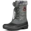 DREAM PAIRS Women’s Snow Boots(Grey)