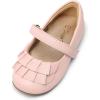 DREAM PAIRS Toddler Little Girls Mary Jane Ballet Flats Flower Girl Dress Shoes for Wedding Party School(Pink)