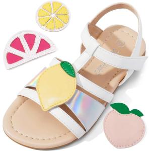 DREAM PAIRS Kids’ Fashion Sandals – Classic Comfort(White)