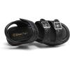 Dream Pairs SDSD2210K Girls Kids Open Toe Sandals Summer Dress Shoes Black Size 9 Toddler