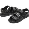 Dream Pairs SDSD2210K Girls Kids Open Toe Sandals Summer Dress Shoes Black Size 9 Toddler