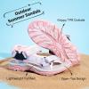 DREAM PAIRS Boys Girls Sandals Kids Adventurous Light-Weight Adjustable Straps Summer Sandals (Toddler/Little Kid/Big Kid)(Pink)