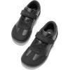 DREAM PAIRS Boys Girls Shoes Kids Barefoot Wide Toe Casual Walking Lightweight Running Athletic Sneakers Little Kid Big Kid(Black)