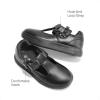 DREAM PAIRS Girls Mary Jane Shoes T-Strap Flat Sneakers for School Uniform Dress Shoes for Toddler/Little Kid, Casual Daily Wear, Special Events(Black)