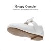DREAM PAIRS Toddler Flower Girl Dress Shoes Little Girls Mary Janes Ballet Flats Ballerina Shoes Wedding Party(All White)