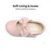 DREAM PAIRS Toddler Flower Girl Dress Shoes Little Girls Mary Janes Ballet Flats Ballerina Shoes Wedding Party(Pink/Pu)