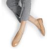 DREAM PAIRS Women’s Dress Pointed Toe Flats Ballet Comfort Soft Slip On Casual Flat Shoes for Work Office Business(Nude-pat-1)