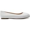 DREAM PAIRS Women’s Dress Pointed Toe Flats Ballet Comfort Soft Slip On Casual Flat Shoes for Work Office Business(White)