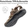 DREAM PAIRS Women’s Hiking Sandals Adventurous Summer Sports Shoes Outdoor(Khaki)
