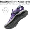 DREAM PAIRS Women’s Hiking Sandals Adventurous Summer Sports Shoes Outdoor(Purple)