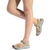 DREAM PAIRS Women’s Sport Athletic Sandals Outdoor Hiking Sandals(Beige)