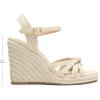 DREAM PAIRS Wedge Sandals for Women Dressy Summer, Platform Espadrille Strappy Casual Braided Heels Comfortable with Open Toe and Ankle Strap(Beige-raffia)
