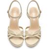 DREAM PAIRS Wedge Sandals for Women Dressy Summer, Platform Espadrille Strappy Casual Braided Heels Comfortable with Open Toe and Ankle Strap(Beige-raffia)
