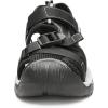 DREAM PAIRS Women’s Closed Toe Sport Hiking Sandals Summer Outdoor Comfortable Walking Water Sandals(Black)