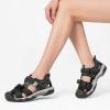 DREAM PAIRS Women’s Closed Toe Sport Hiking Sandals Summer Outdoor Comfortable Walking Water Sandals(Black)