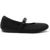 DREAM PAIRS Women’s Mary Jane Ballet Flat Shoes Dressy Foldable Knit Flats with Arch Support Comfortable for Casual Work Office(Black)
