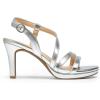 DREAM PAIRS Women’s Platform Strappy Heels High Heeled Sandals Open Toe Comfortable Dressy Shoes with Adjustable Ankle Strap(Silver)