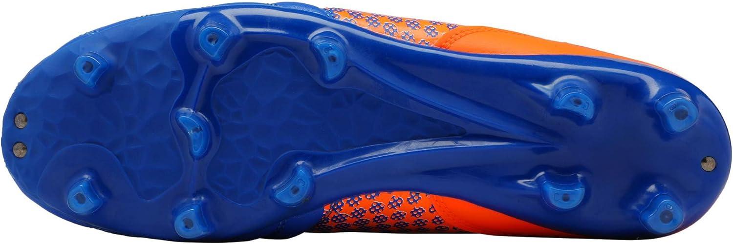 imageDREAM PAIRS Mens Firm Ground Soccer Cleats Soccer ShoesRoyalOrange