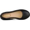 DREAM PAIRS Women’s Sole-fina Solid Plain Walking Classic Ballet Flats Shoes(Black)