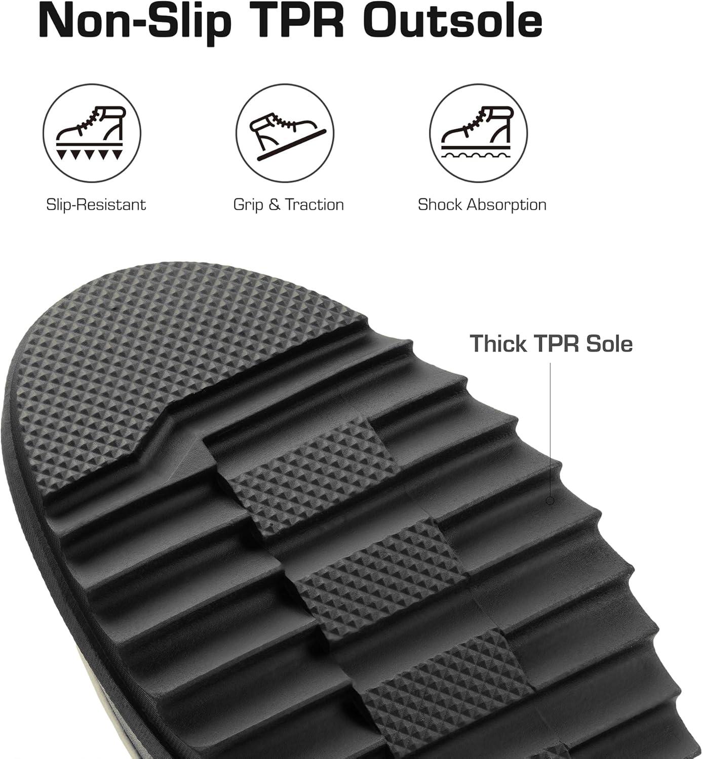 imageDREAM PAIRS Snow Winter Boots for Women Resistant Warm MidCalf Boots Faux Fur Lined Lace Up Antislip Outdoor Hiking BootiesBlack