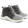 DREAM PAIRS Ankle Winter Boots for Women Waterproof Lace Up Anti-Slip Warm Snow Booties Fashion Sneaker Boots(Dark Grey)
