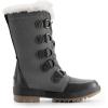 DREAM PAIRS Snow Winter Boots for Women Resistant Warm Mid-Calf Boots Faux Fur Lined Lace Up Anti-slip Outdoor Hiking Booties(Dark Grey)