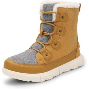 DREAM PAIRS Womens Winter Boots Cozy Faux Fur Anti-Slip Snow Boots Lace Up Comfort Stylish Ankle Booties for Cold Weather City Walk(Chestnut/Grey)