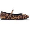 DREAM PAIRS Women’s Ballet Flats Mary Jane Shoes, Round Toe Comfortable Dressy Casual Slip-on Work Daily Soft Flat Shoes(Leopard)