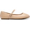 DREAM PAIRS Women’s Ballet Flats Mary Jane Shoes, Round Toe Comfortable Dressy Casual Slip-on Work Daily Soft Flat Shoes(Nude-pu)