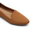 DREAM PAIRS Women’s Flats, Pointed Toe Slip-On Dressy Flat Shoes, Comfortable Business Casual Dress Shoes for Office Work(Brown)