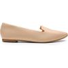 DREAM PAIRS Women’s Flats, Pointed Toe Slip-On Dressy Flat Shoes, Comfortable Business Casual Dress Shoes for Office Work(Nude)