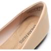 DREAM PAIRS Women’s Flats, Pointed Toe Slip-On Dressy Flat Shoes, Comfortable Business Casual Dress Shoes for Office Work(Nude)