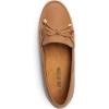 DREAM PAIRS Women’s Loafers Comfortable Dressy Slip-on Business Casual Work Shoes Bow-Knot Office Driving Round Toe Flats Loafers(Tan)