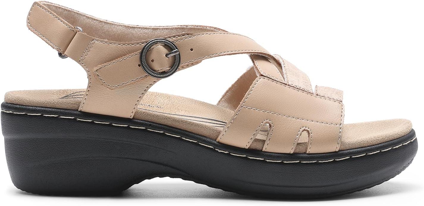 imageDREAM PAIRS Womens Open Toe Platform Espadrille Wedge Sandals Comfortable One Band Dressy Casual Sandals for WomenNude