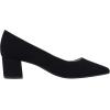 DREAM PAIRS Women’s Chunky Low Block Heels Closed Toe Dress Pumps Shoes(Black/Nubuck/Pu)