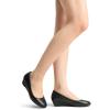 DREAM PAIRS Women’s Debbie Mid Wedge Heel Pump Shoes(Black/Pu)