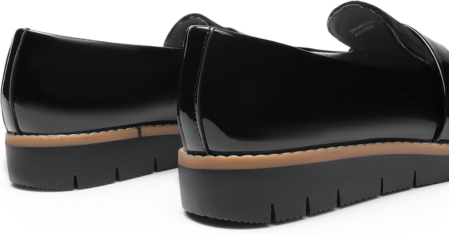 imageDREAM PAIRS Womens Loafers SlipOn Business Casual Work ShoesBlackpat
