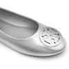 DREAM PAIRS Women’s Ballet Flats Shoes Round Toe Slip On Comfortable Dressy Shoes(Silver)