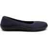 DREAM PAIRS Women’s Ballet Flats, Wide Toe Box Knit Flats for Women with Arch Support, Comfortable Slip On Dressy Travel Work Business Office Shoes for Women(Navy)