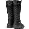 DREAM PAIRS Women’s Faux Fur Knee High Boot Round Toe Fall Winter Boots(Black)