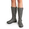 DREAM PAIRS Women’s Faux Fur Knee High Boot Round Toe Fall Winter Boots(Grey)