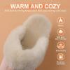 DREAM PAIRS Women’s House Slippers Indoor Fuzzy Fluffy Furry Cozy Home Bedroom Comfy Winter Cute Warm Outdoor Shoes FuzzyEasy(Pink)