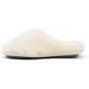 DREAM PAIRS Women’s Plush Fuzzy Slip on Indoor Outdoor Winter House Slippers(Beige)