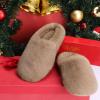 DREAM PAIRS Women’s Plush Fuzzy Slip on Indoor Outdoor Winter House Slippers(Camel)