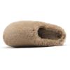 DREAM PAIRS Women’s Plush Fuzzy Slip on Indoor Outdoor Winter House Slippers(Camel)